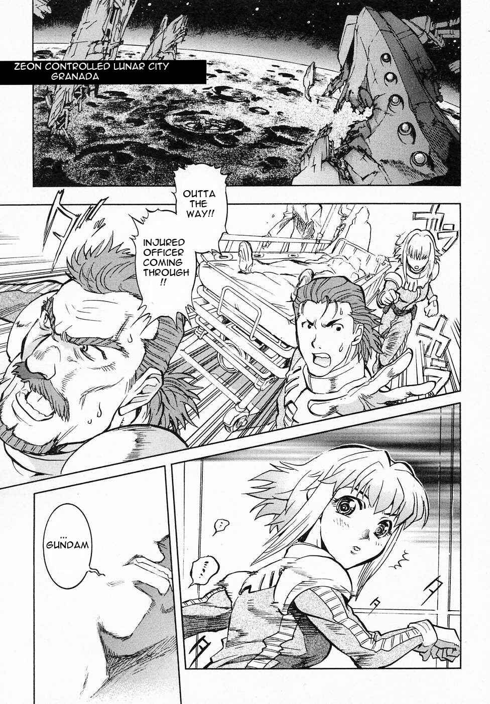 Page 16 Chapter 6 Mobile Suit Gundam Gaiden REBELLION: Space, at the End of a Flash...