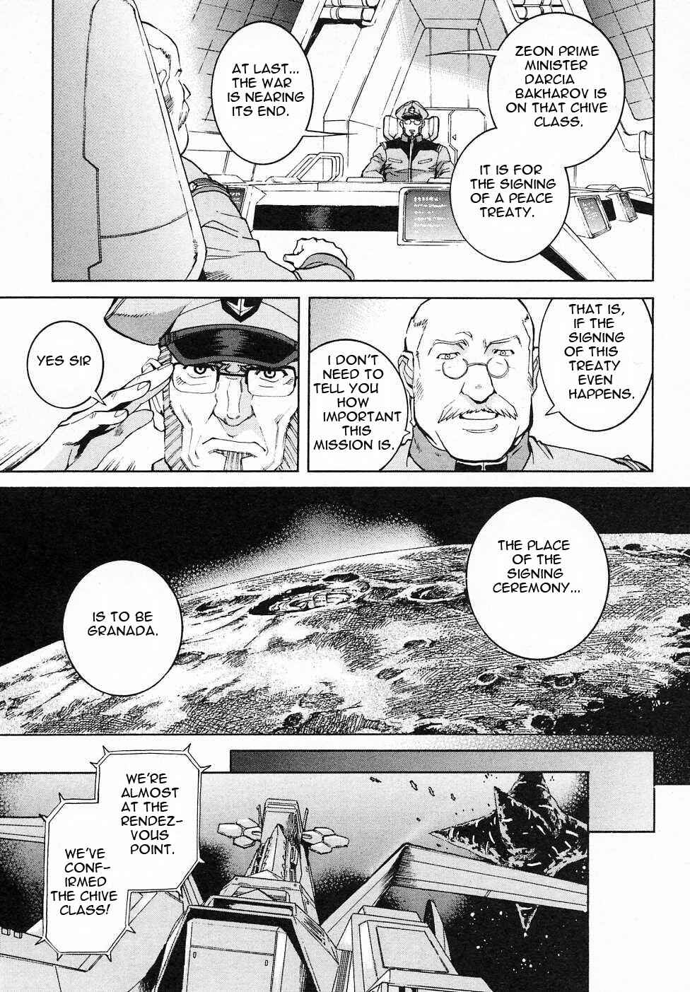 Page 40 Chapter 6 Mobile Suit Gundam Gaiden REBELLION: Space, at the End of a Flash...