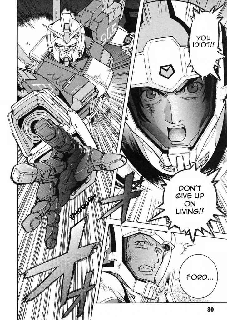 Page 33 Chapter 9 Mobile Suit Gundam Gaiden REBELLION: Space, at the End of a Flash...