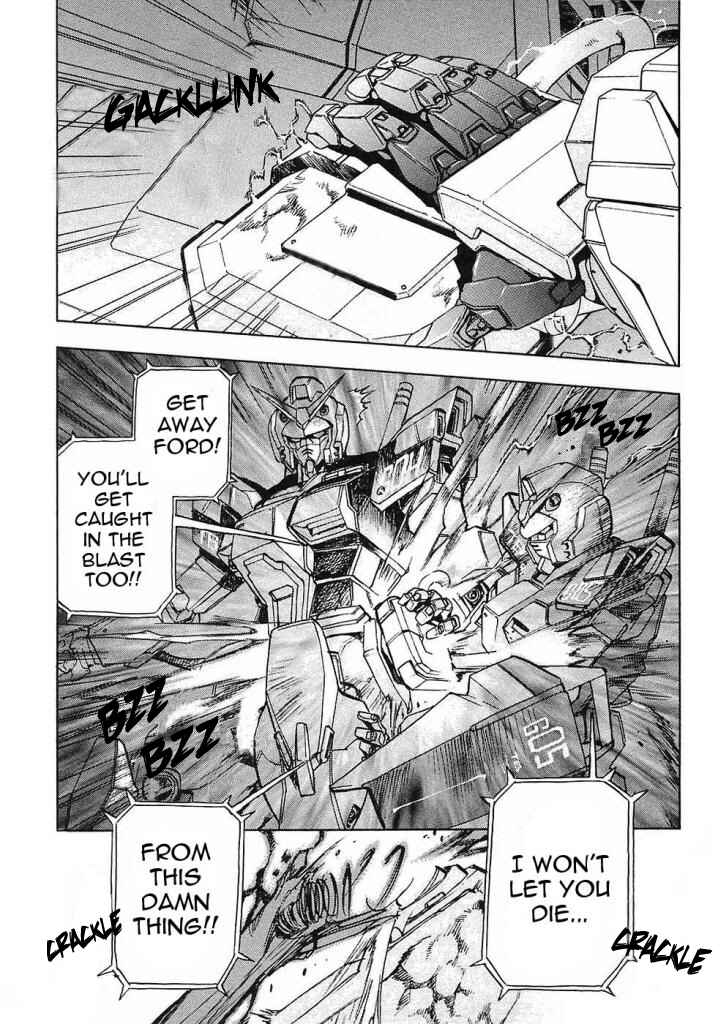 Page 34 Chapter 9 Mobile Suit Gundam Gaiden REBELLION: Space, at the End of a Flash...
