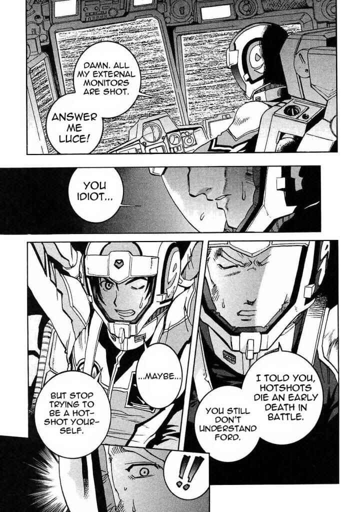 Page 38 Chapter 9 Mobile Suit Gundam Gaiden REBELLION: Space, at the End of a Flash...