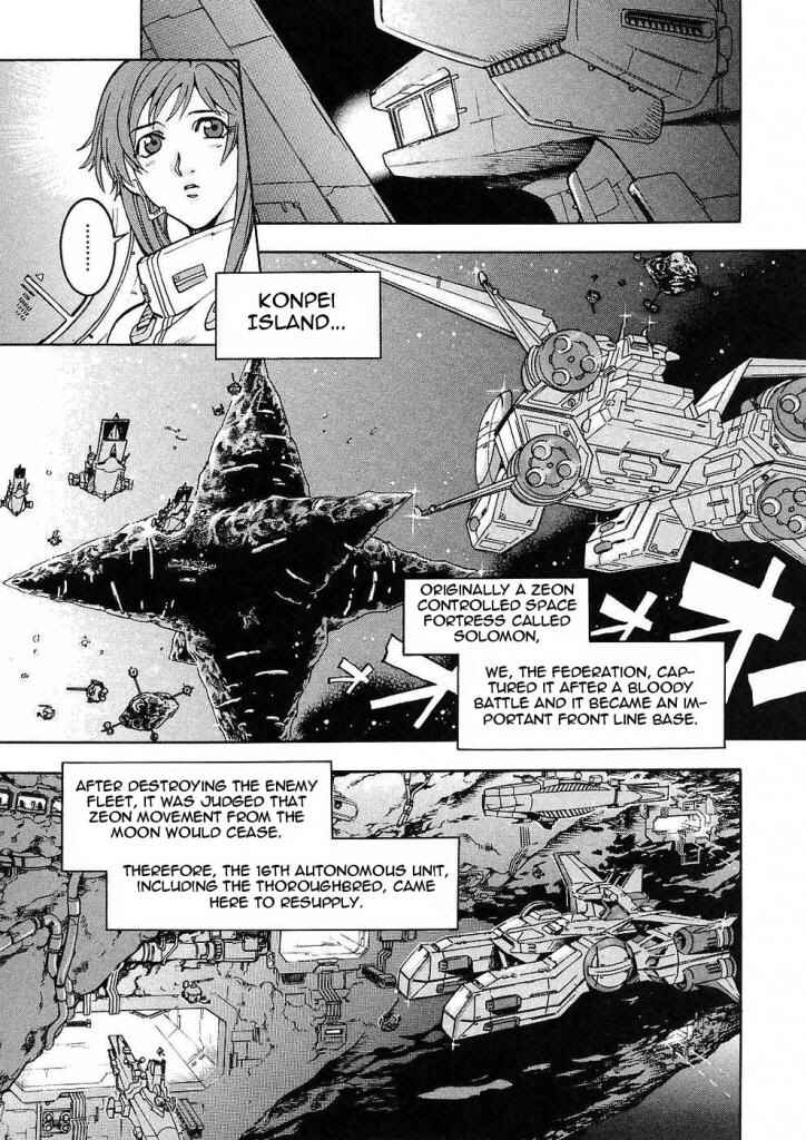 Page 41 Chapter 9 Mobile Suit Gundam Gaiden REBELLION: Space, at the End of a Flash...