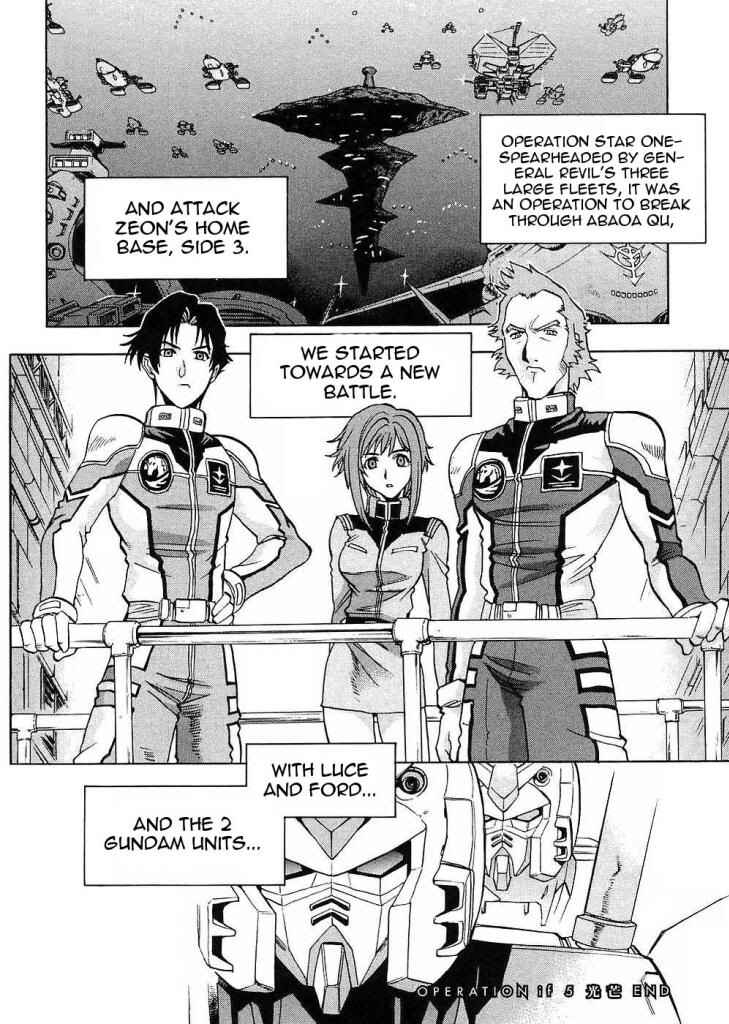 Page 45 Chapter 9 Mobile Suit Gundam Gaiden REBELLION: Space, at the End of a Flash...
