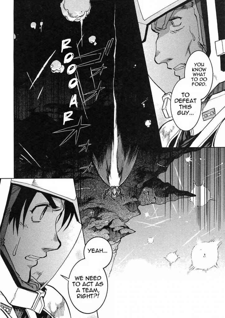 Page 11 Chapter 11 Mobile Suit Gundam Gaiden REBELLION: Space, at the End of a Flash...