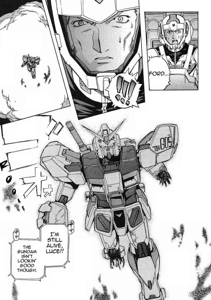Page 24 Chapter 11 Mobile Suit Gundam Gaiden REBELLION: Space, at the End of a Flash...