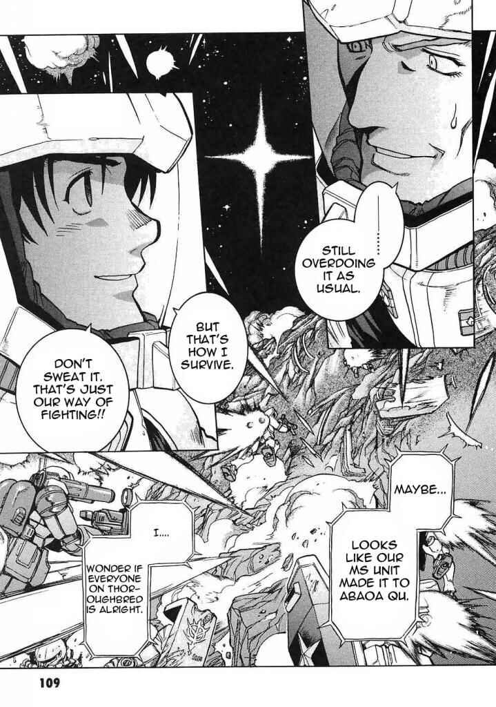 Page 26 Chapter 11 Mobile Suit Gundam Gaiden REBELLION: Space, at the End of a Flash...