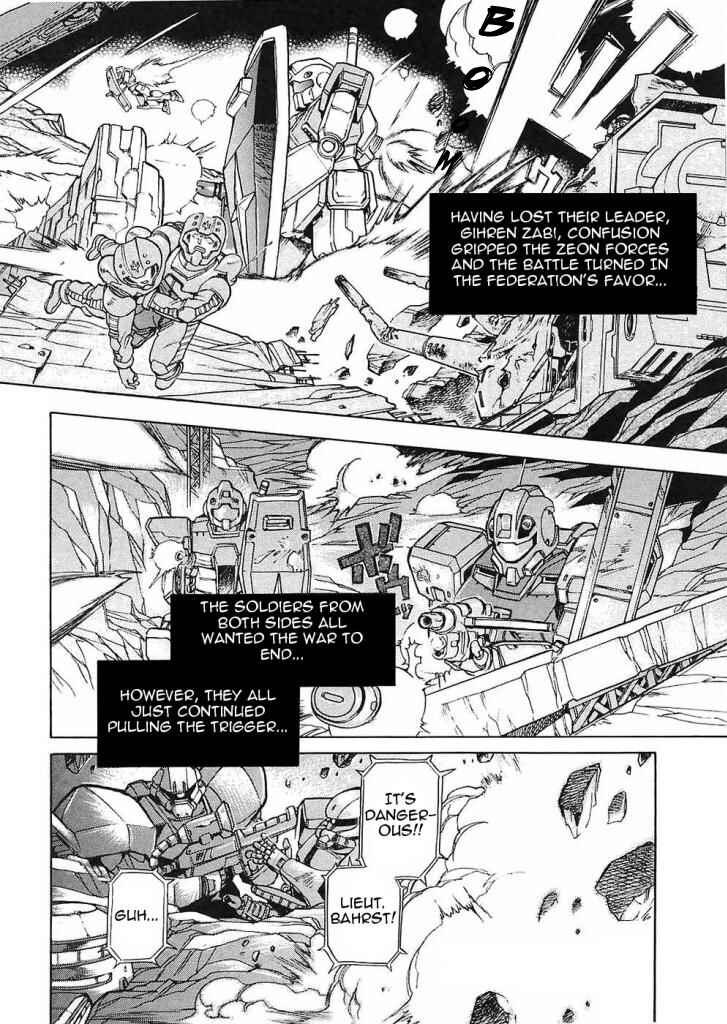Page 29 Chapter 11 Mobile Suit Gundam Gaiden REBELLION: Space, at the End of a Flash...