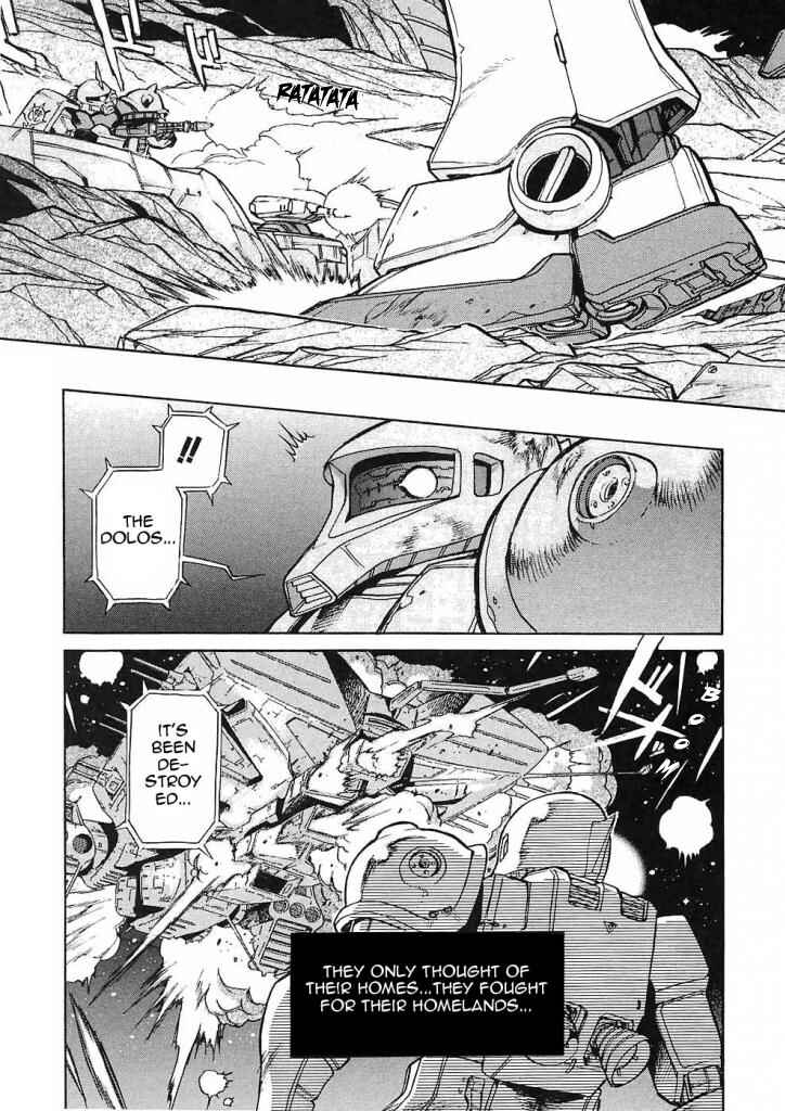 Page 30 Chapter 11 Mobile Suit Gundam Gaiden REBELLION: Space, at the End of a Flash...