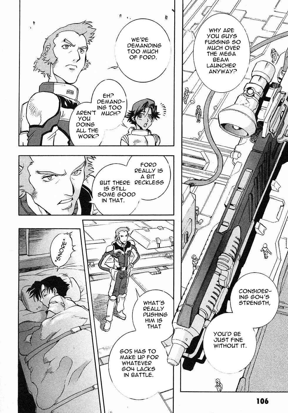 Page 11 Chapter 3 Mobile Suit Gundam Gaiden REBELLION: Space, at the End of a Flash...