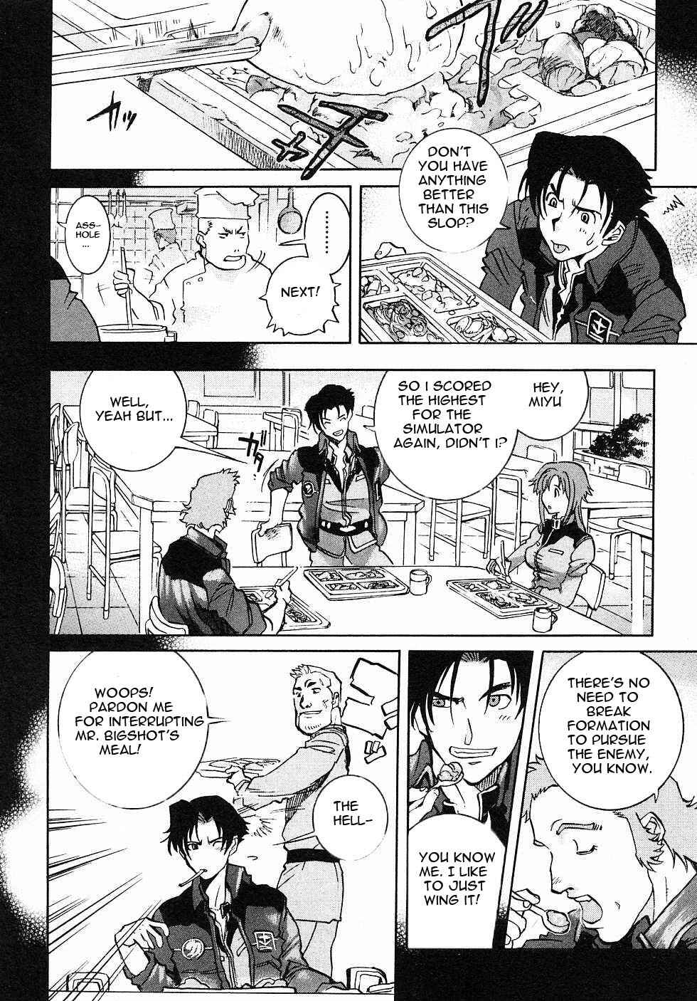 Page 13 Chapter 3 Mobile Suit Gundam Gaiden REBELLION: Space, at the End of a Flash...
