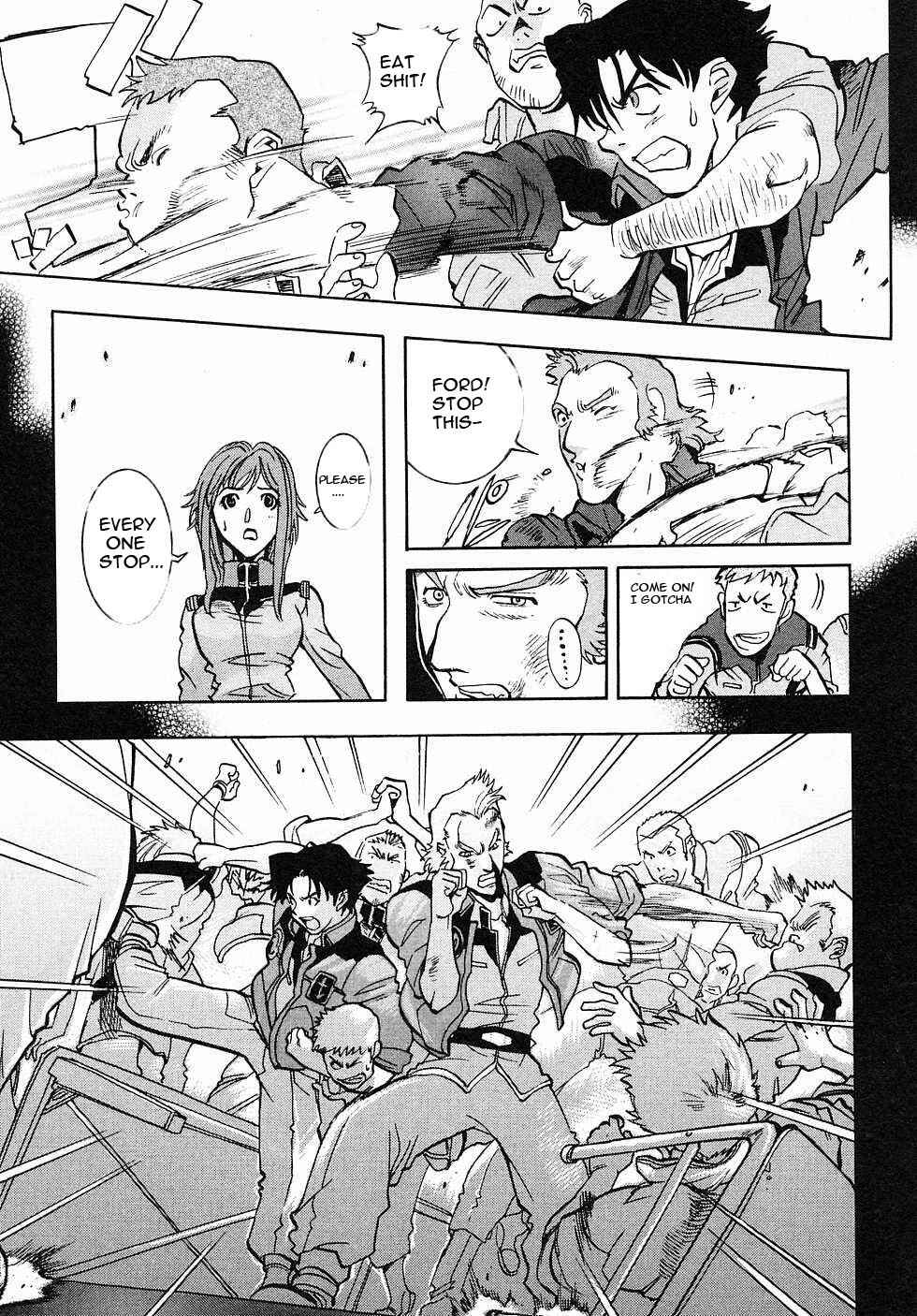 Page 16 Chapter 3 Mobile Suit Gundam Gaiden REBELLION: Space, at the End of a Flash...