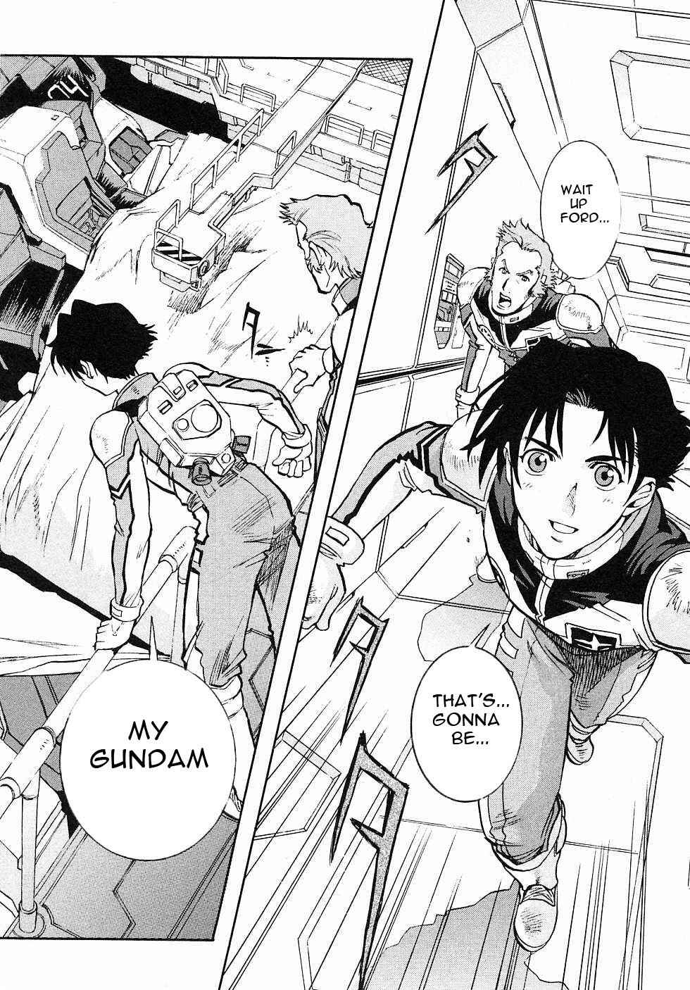 Page 19 Chapter 3 Mobile Suit Gundam Gaiden REBELLION: Space, at the End of a Flash...