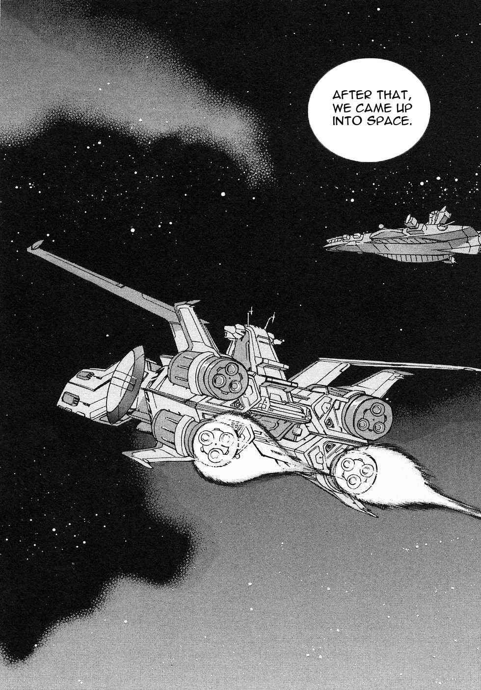 Page 21 Chapter 3 Mobile Suit Gundam Gaiden REBELLION: Space, at the End of a Flash...