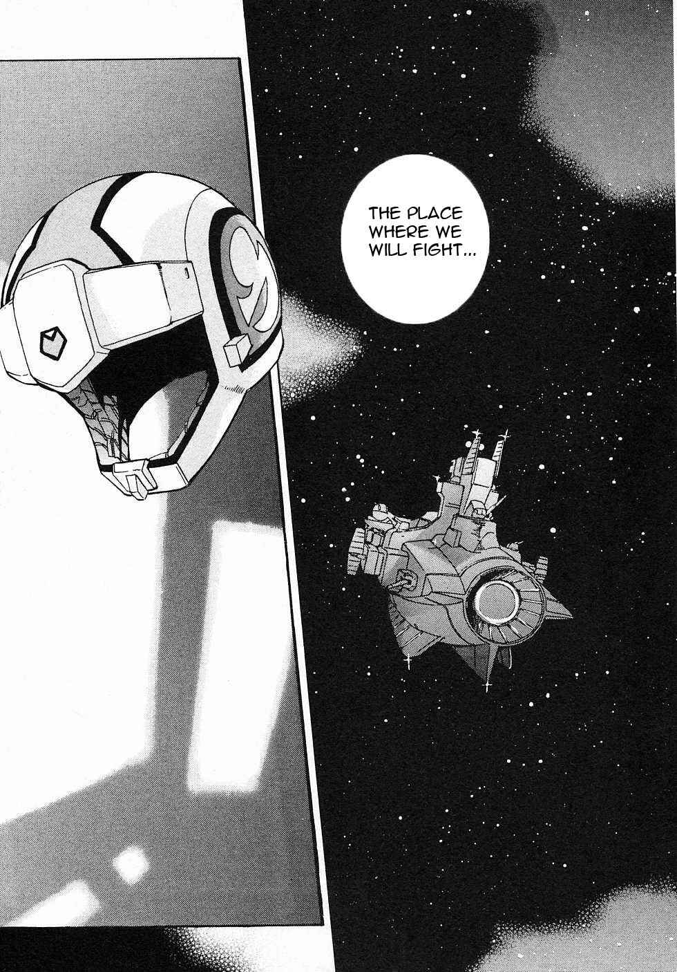 Page 22 Chapter 3 Mobile Suit Gundam Gaiden REBELLION: Space, at the End of a Flash...