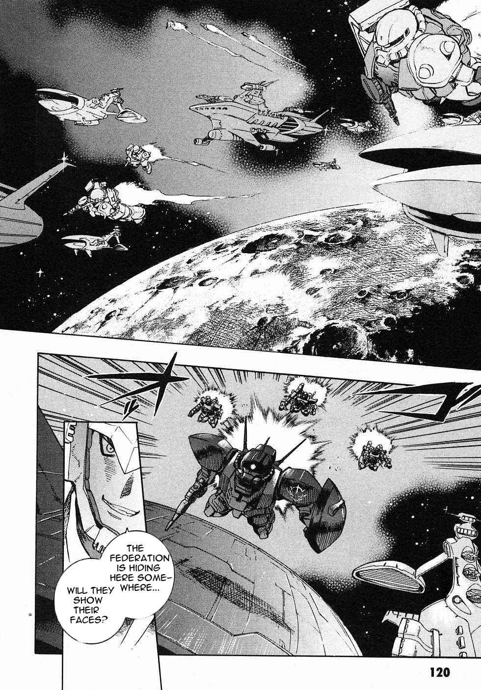 Page 25 Chapter 3 Mobile Suit Gundam Gaiden REBELLION: Space, at the End of a Flash...