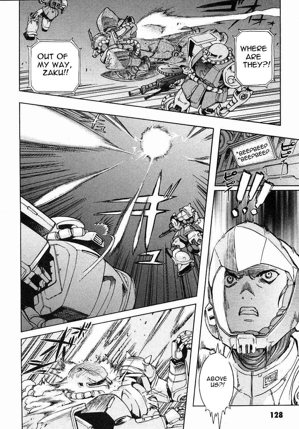 Page 33 Chapter 3 Mobile Suit Gundam Gaiden REBELLION: Space, at the End of a Flash...