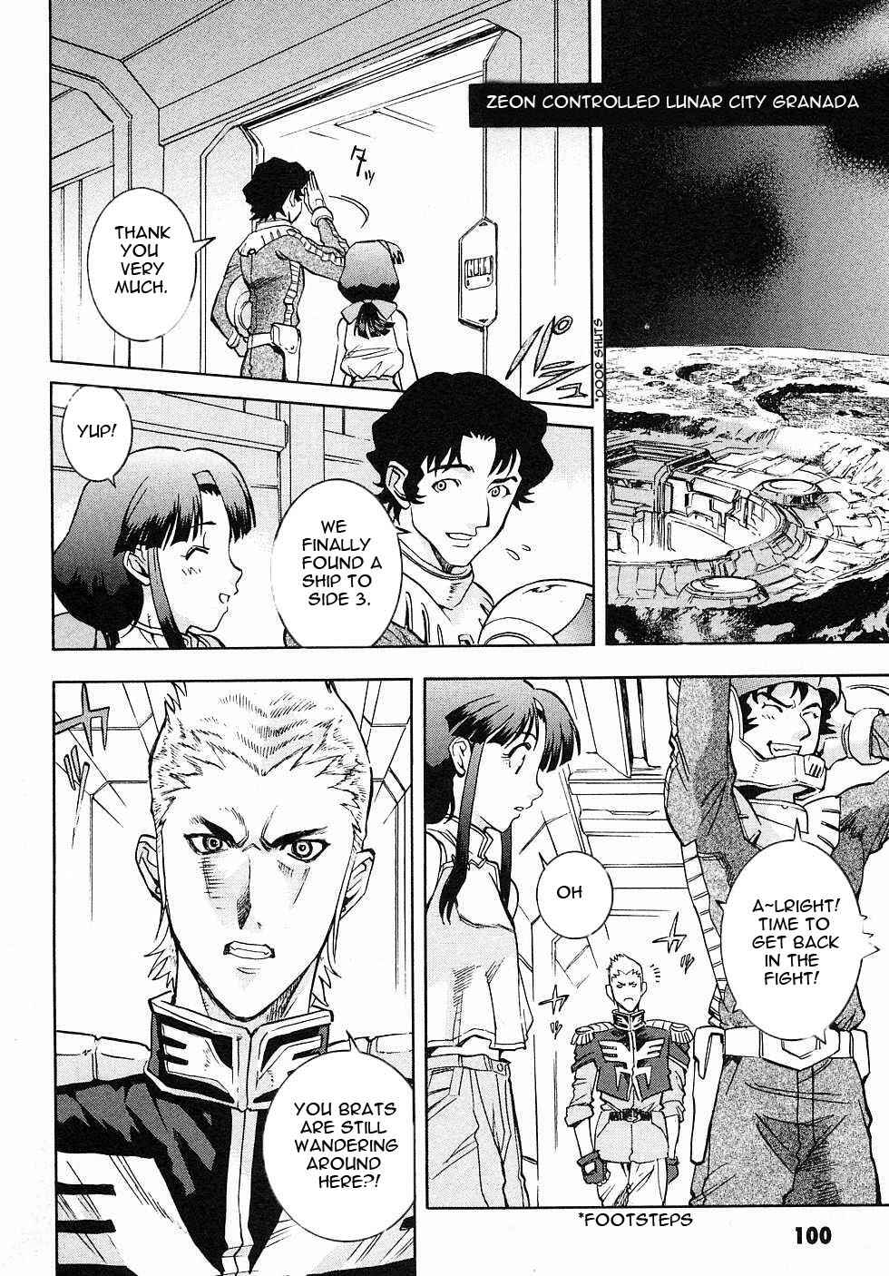 Page 5 Chapter 3 Mobile Suit Gundam Gaiden REBELLION: Space, at the End of a Flash...