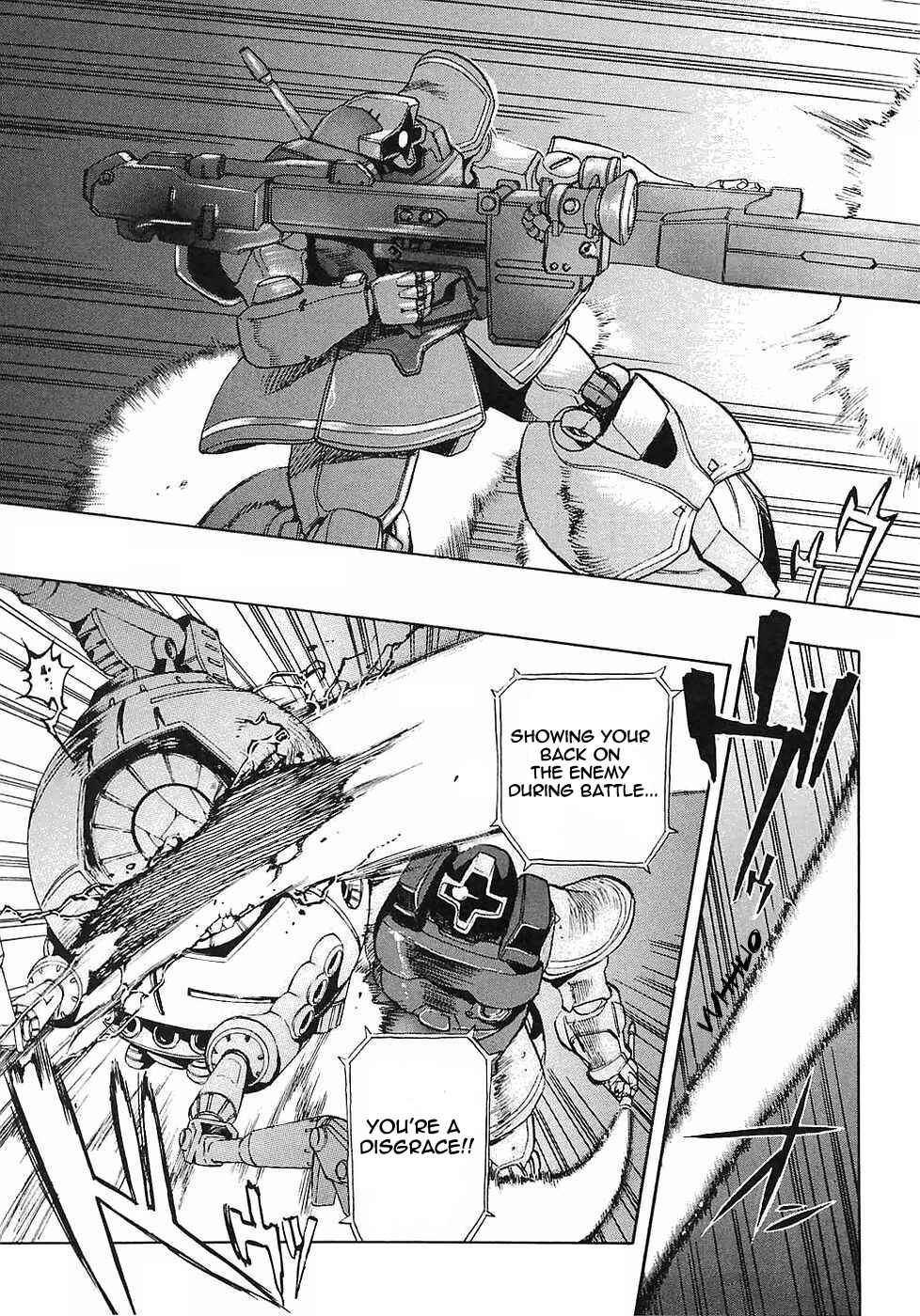 Page 10 Chapter 12 Mobile Suit Gundam Gaiden REBELLION: Space, at the End of a Flash...