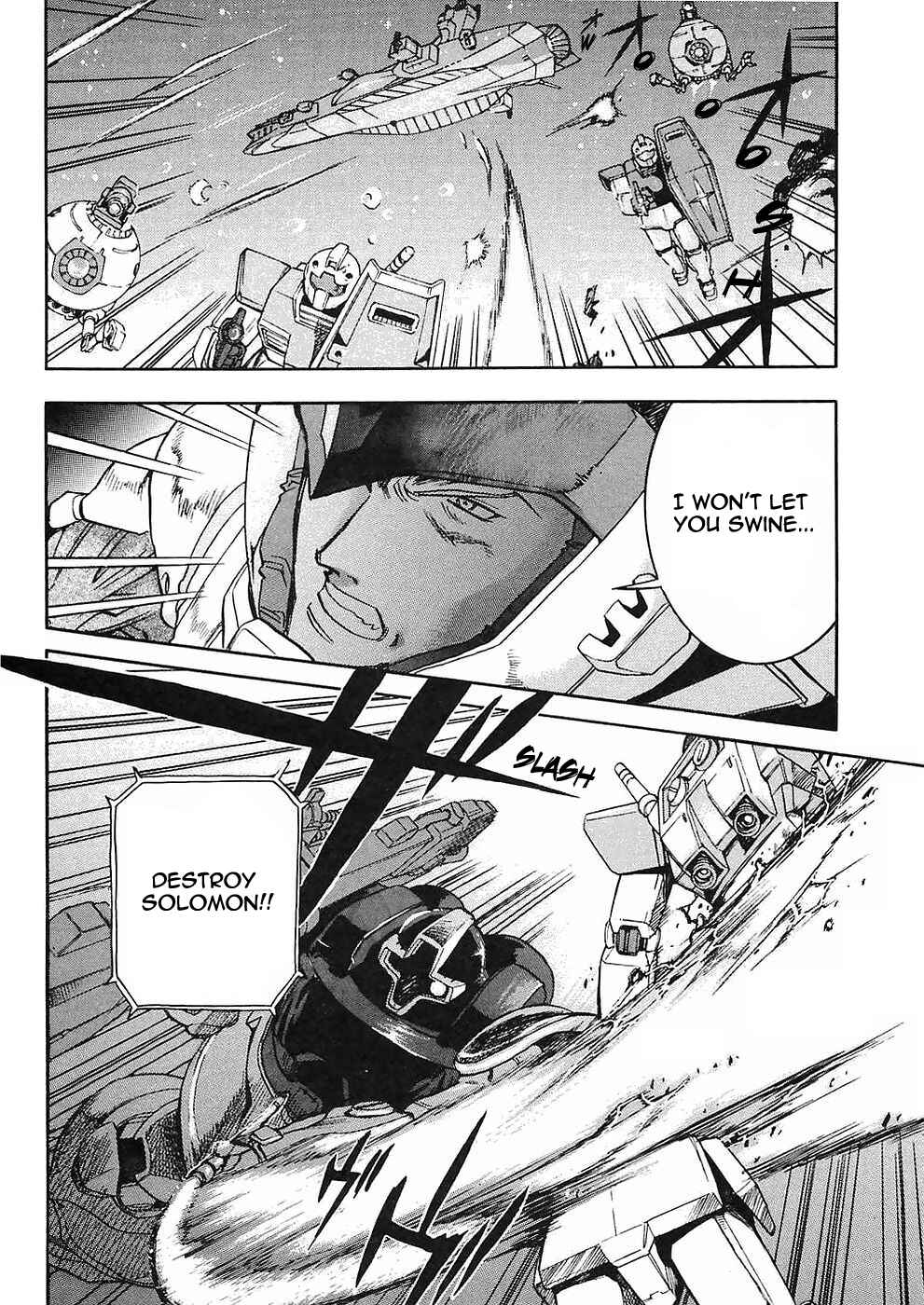 Page 11 Chapter 12 Mobile Suit Gundam Gaiden REBELLION: Space, at the End of a Flash...