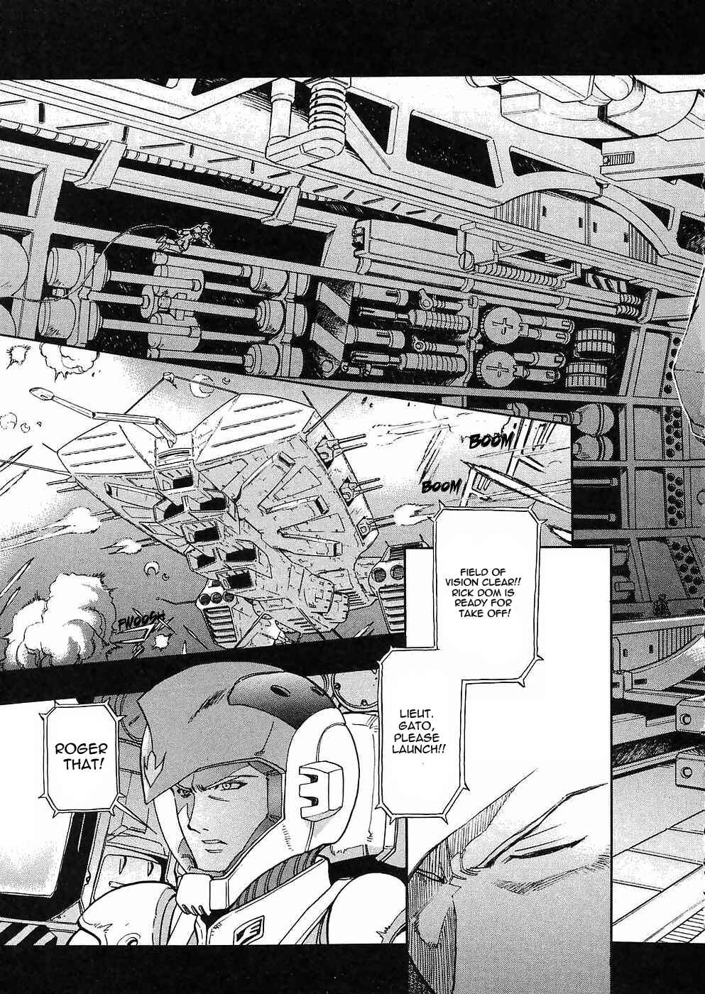 Page 4 Chapter 12 Mobile Suit Gundam Gaiden REBELLION: Space, at the End of a Flash...