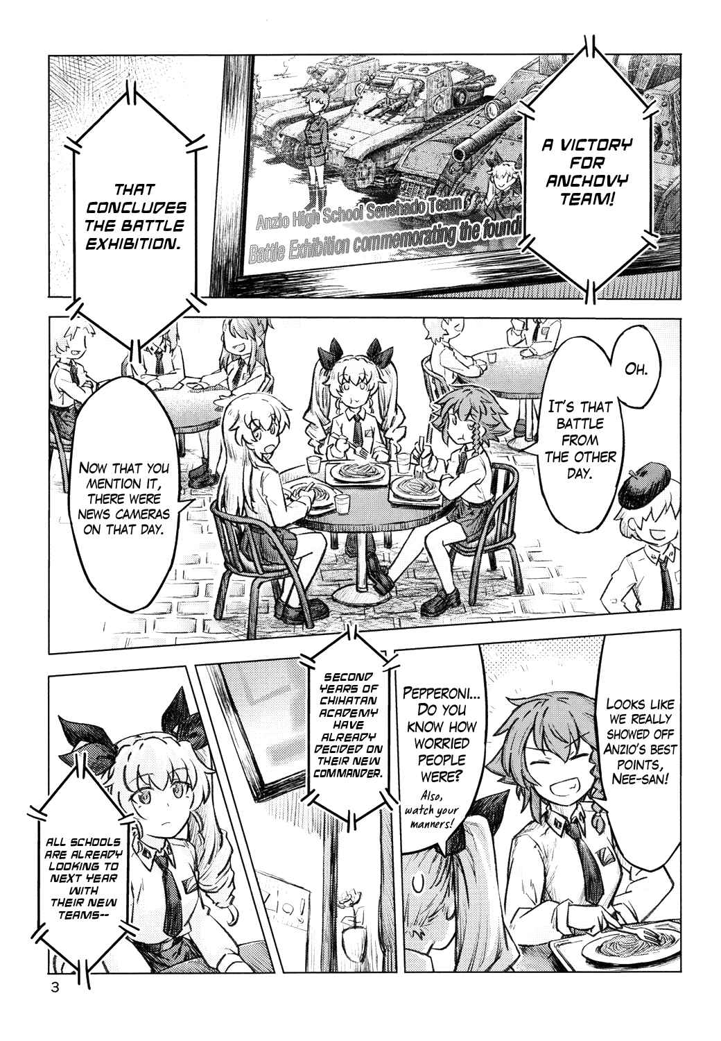 Page 2 Chapter Unknown_10f8 Girls und Panzer - Duce Holiday (Doujinshi)