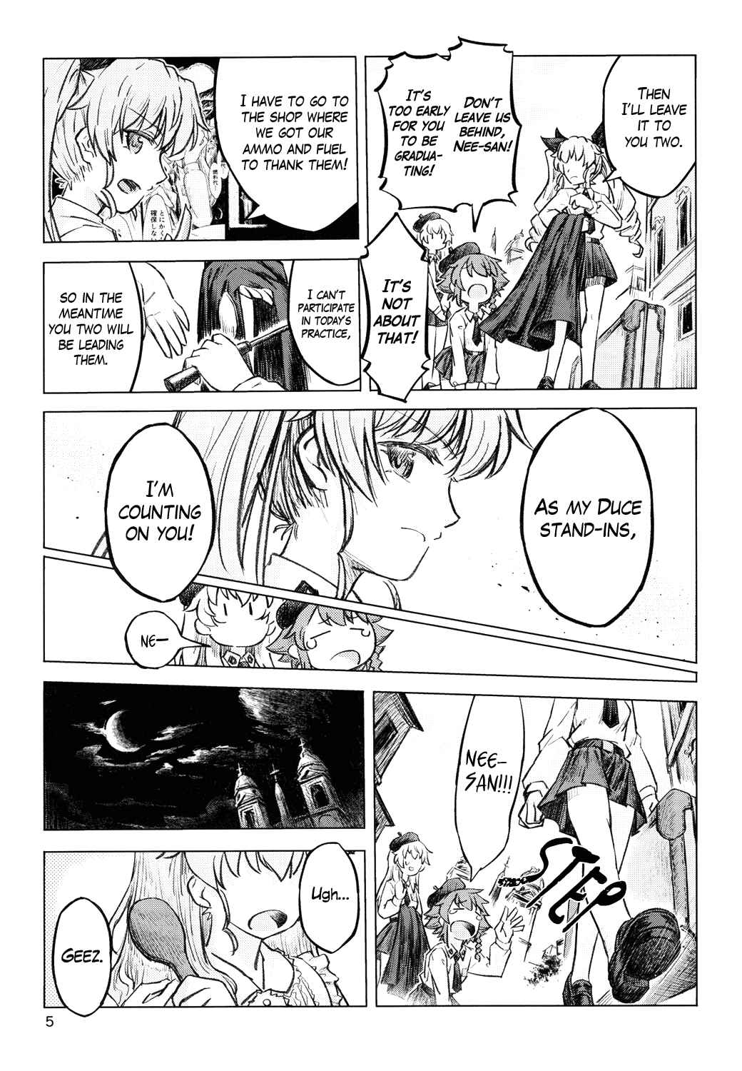 Page 4 Chapter Unknown_10f8 Girls und Panzer - Duce Holiday (Doujinshi)