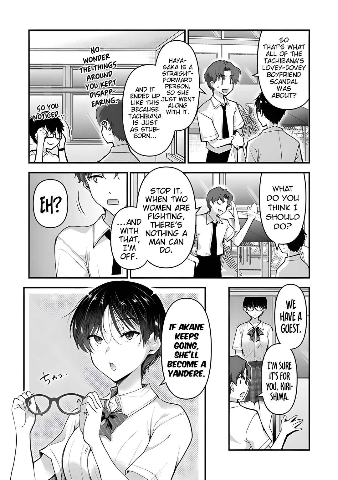 Page 13 Chapter 5.2 Watashi, 2-banme no Kanojo de Ii kara.