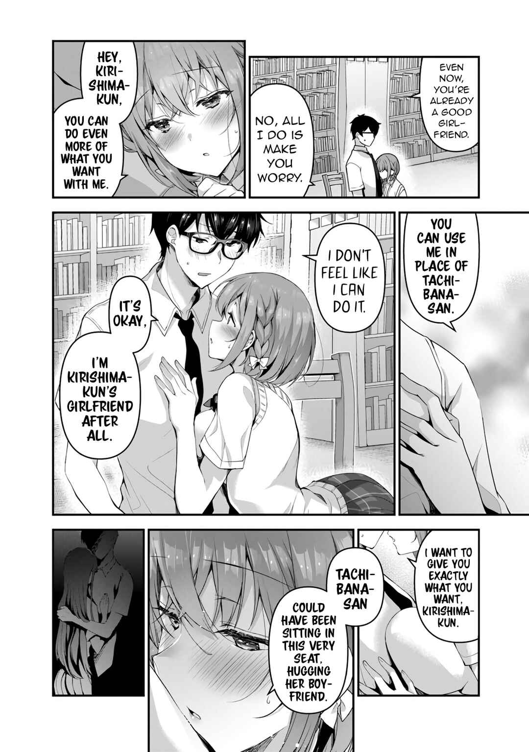 Page 10 Chapter 4.2 Watashi, 2-banme no Kanojo de Ii kara.