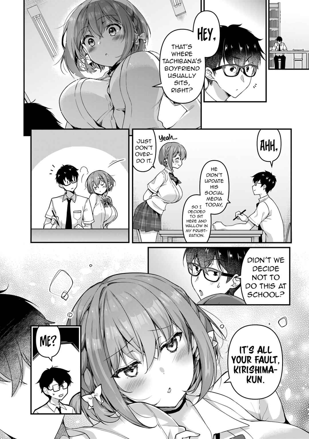 Page 8 Chapter 4.2 Watashi, 2-banme no Kanojo de Ii kara.
