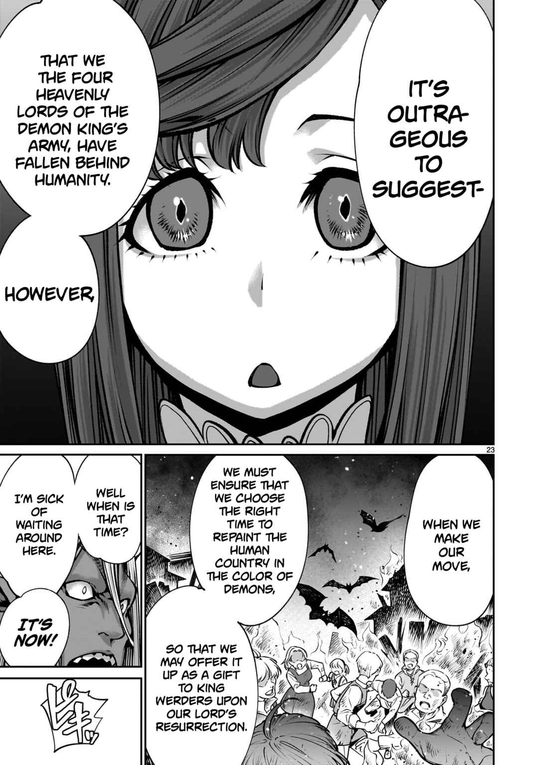 Page 21 Chapter 6 Saikyou Skill Inochigoi de Kuyashii Kedo Musou Shichau Moto Maou-sama no Sekai Seifuku Katsudou