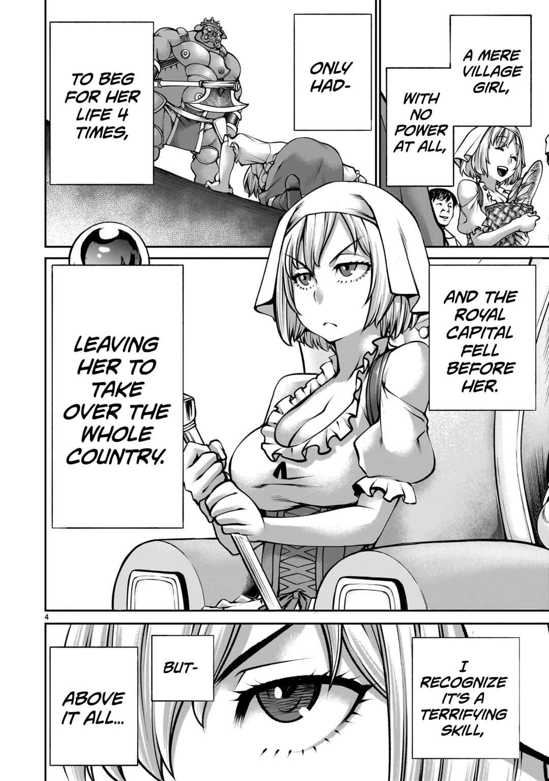 Page 4 Chapter 6 Saikyou Skill Inochigoi de Kuyashii Kedo Musou Shichau Moto Maou-sama no Sekai Seifuku Katsudou