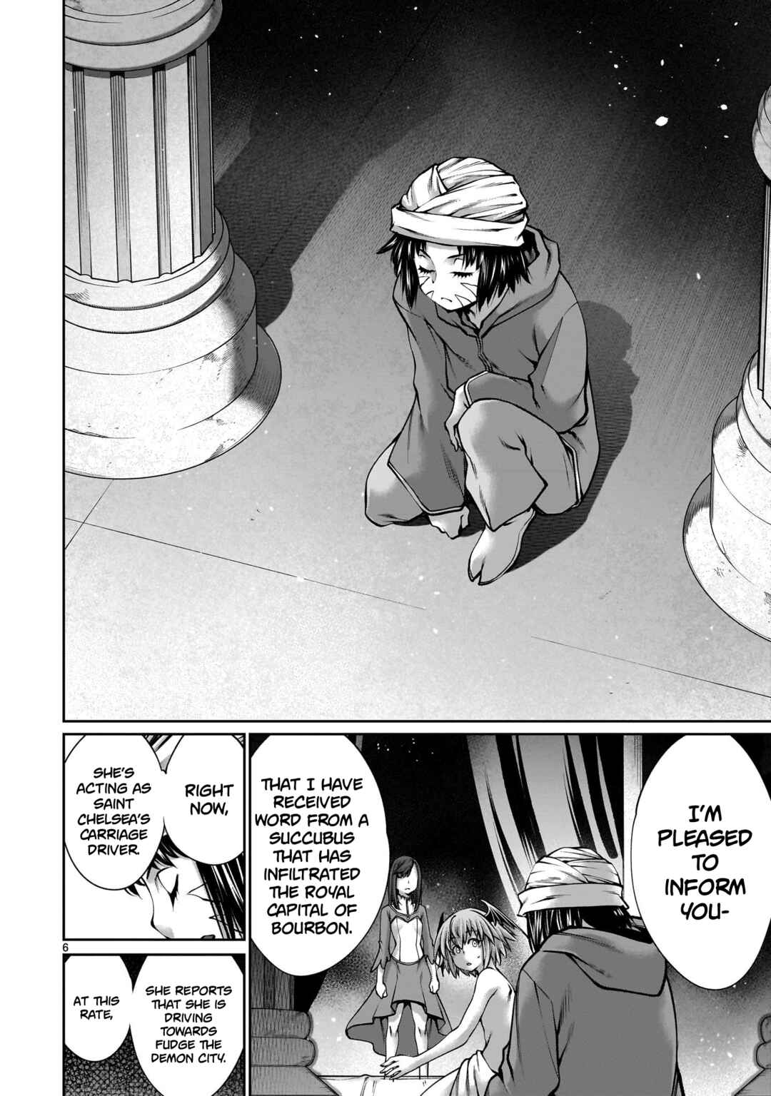 Page 6 Chapter 8 Saikyou Skill Inochigoi de Kuyashii Kedo Musou Shichau Moto Maou-sama no Sekai Seifuku Katsudou