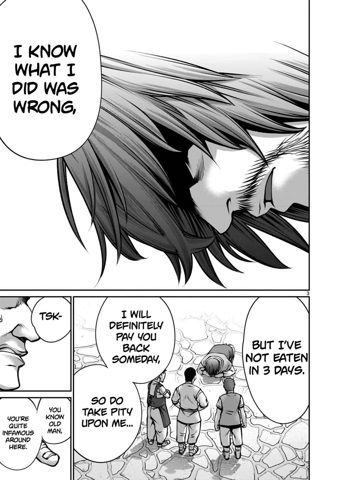 Page 3 Chapter 3 Saikyou Skill Inochigoi de Kuyashii Kedo Musou Shichau Moto Maou-sama no Sekai Seifuku Katsudou