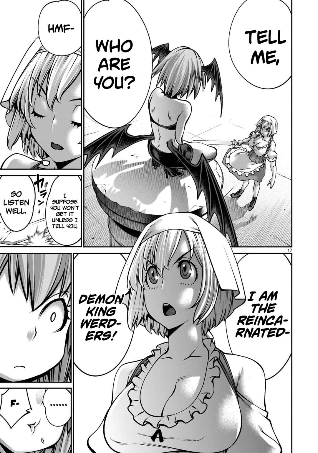 Page 17 Chapter 7 Saikyou Skill Inochigoi de Kuyashii Kedo Musou Shichau Moto Maou-sama no Sekai Seifuku Katsudou