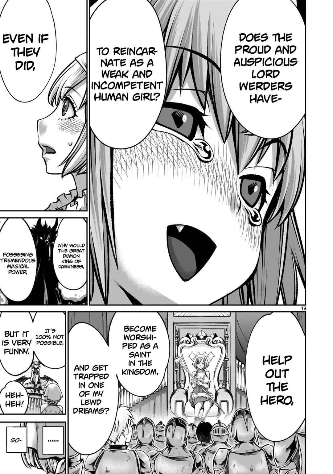 Page 19 Chapter 7 Saikyou Skill Inochigoi de Kuyashii Kedo Musou Shichau Moto Maou-sama no Sekai Seifuku Katsudou