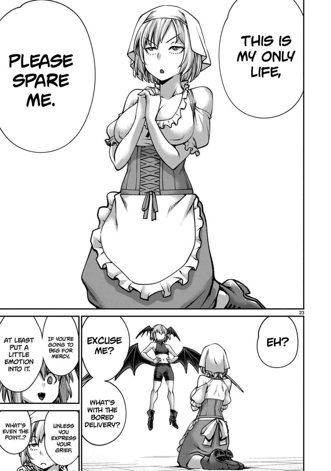 Page 23 Chapter 7 Saikyou Skill Inochigoi de Kuyashii Kedo Musou Shichau Moto Maou-sama no Sekai Seifuku Katsudou