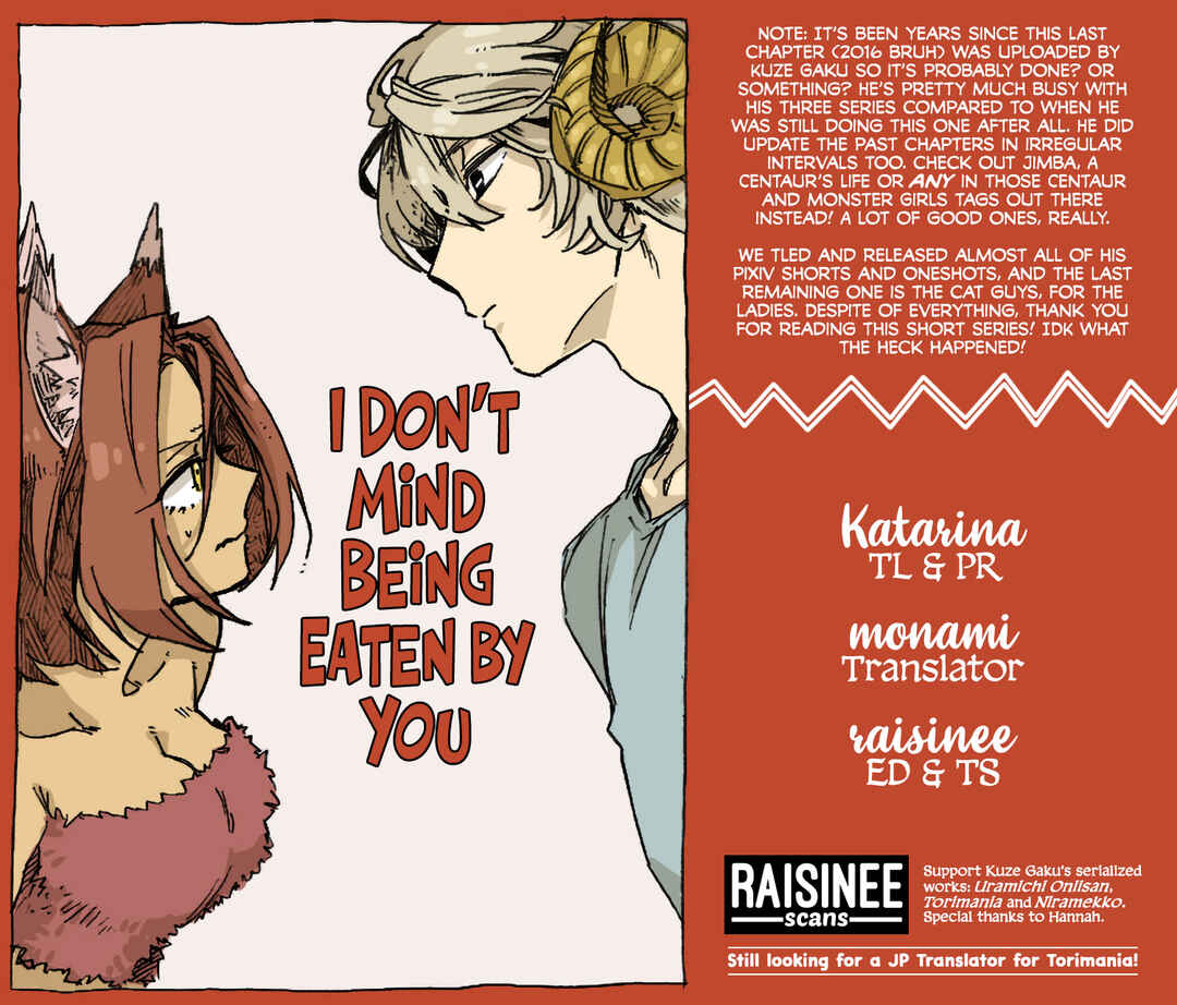 Page 6 Chapter 10 I Dont Mind Being Eaten by You