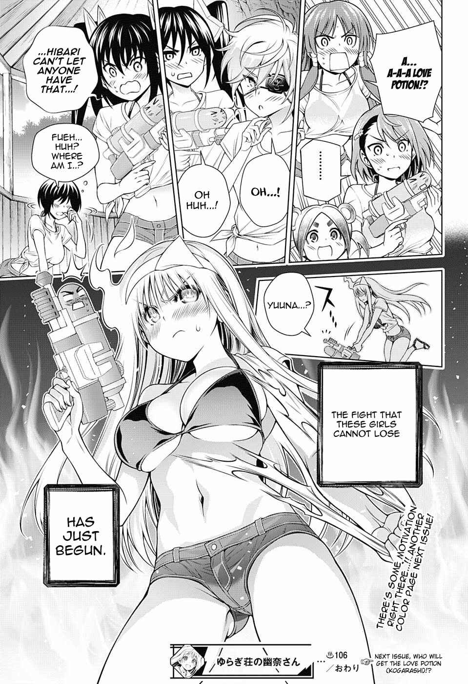 Page 19 Chapter 106 Yuragi-sou no Yuuna-san