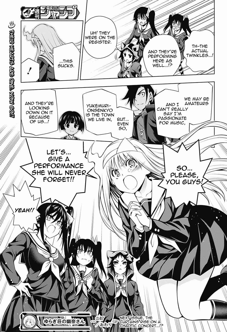 Page 20 Chapter 87 Yuragi-sou no Yuuna-san