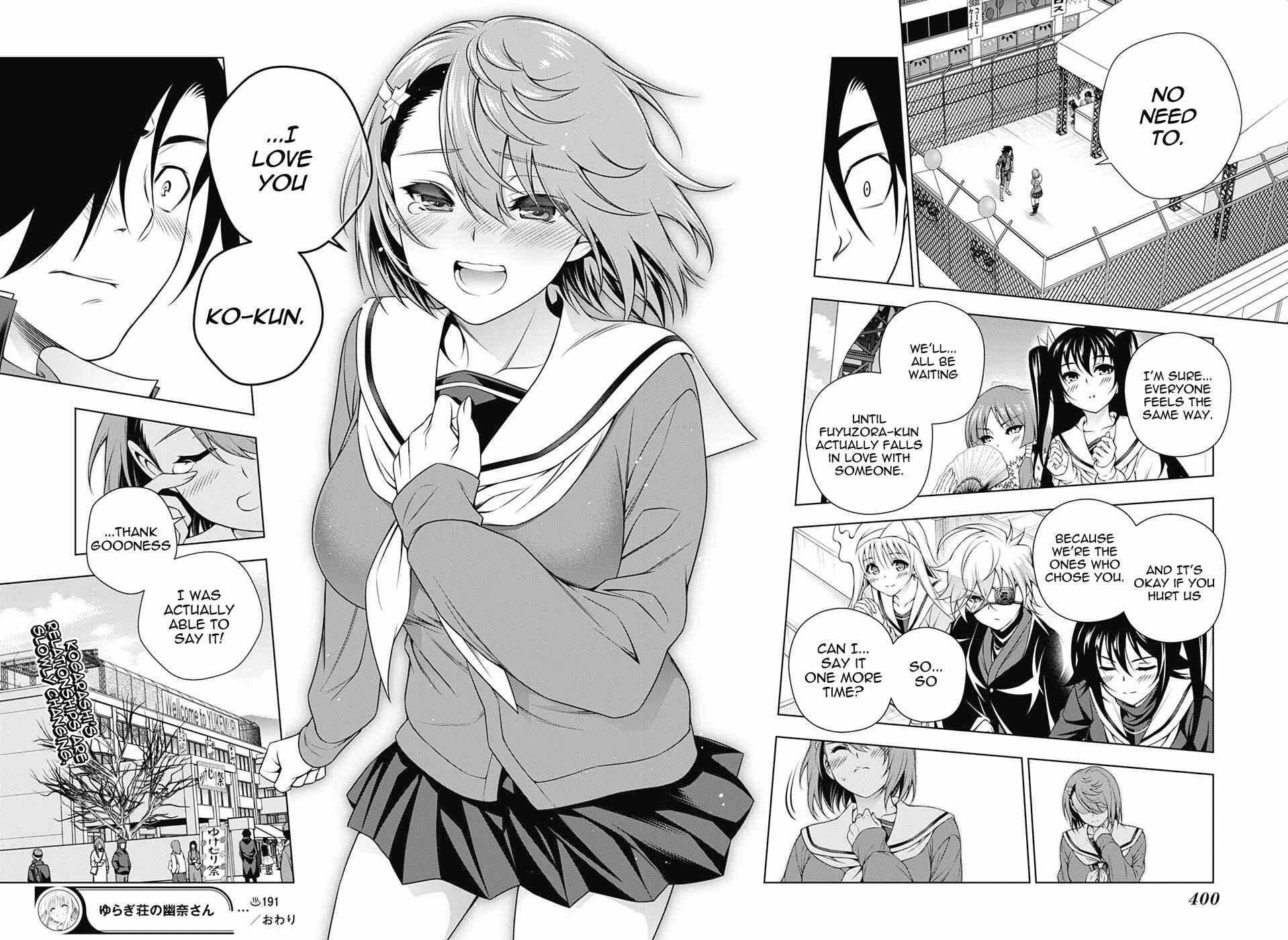 Page 17 Chapter 191 Yuragi-sou no Yuuna-san