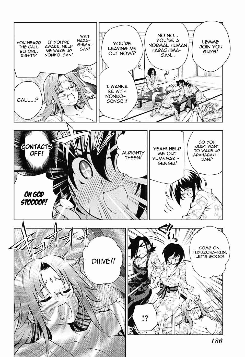 Page 14 Chapter 111 Yuragi-sou no Yuuna-san
