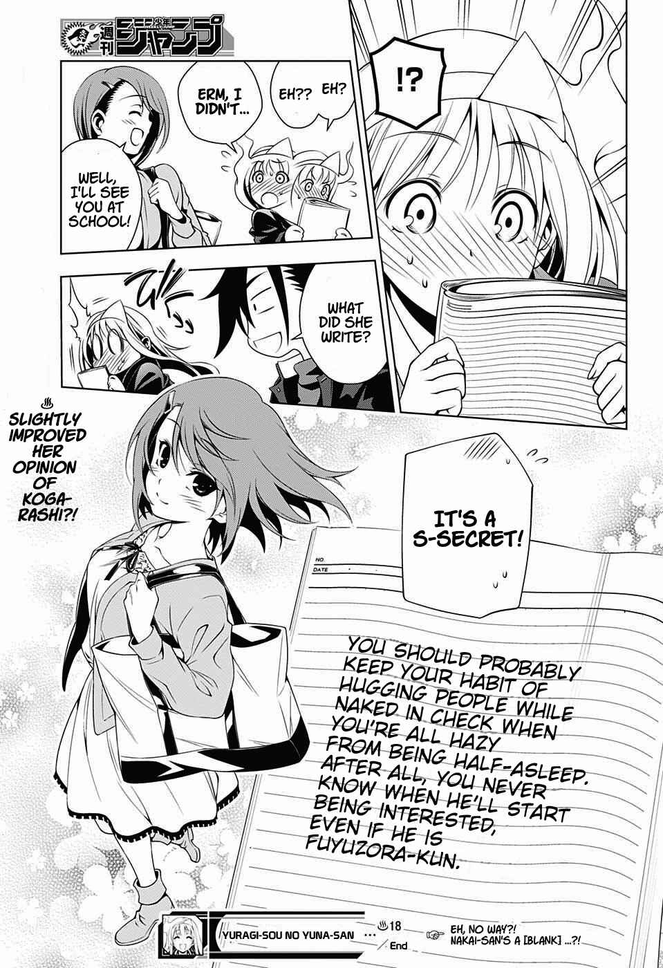 Page 22 Chapter 18 Yuragi-sou no Yuuna-san