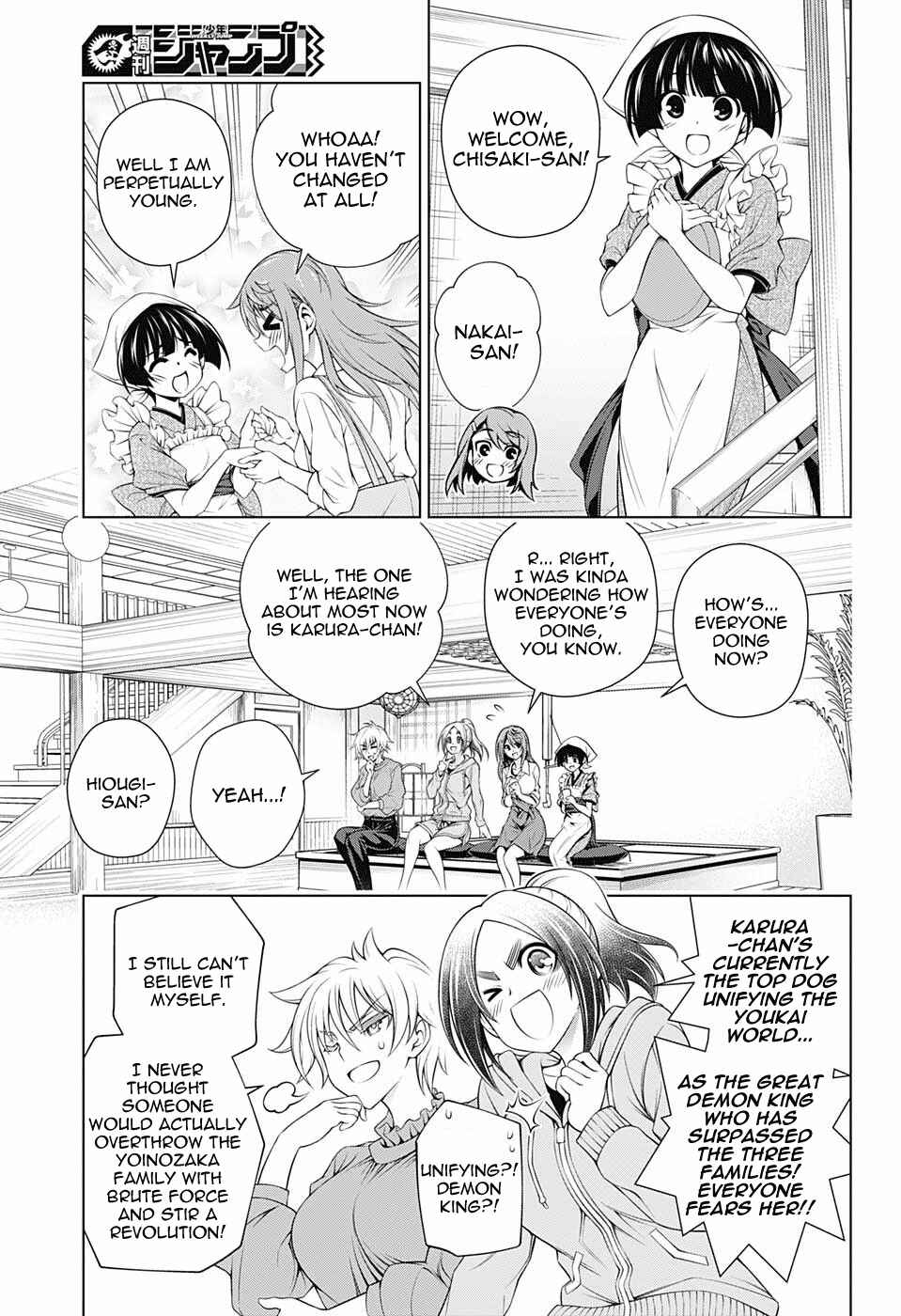 Page 13 Chapter 146 Yuragi-sou no Yuuna-san