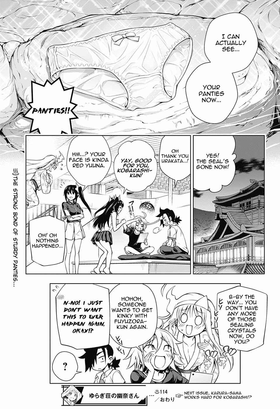 Page 19 Chapter 114 Yuragi-sou no Yuuna-san
