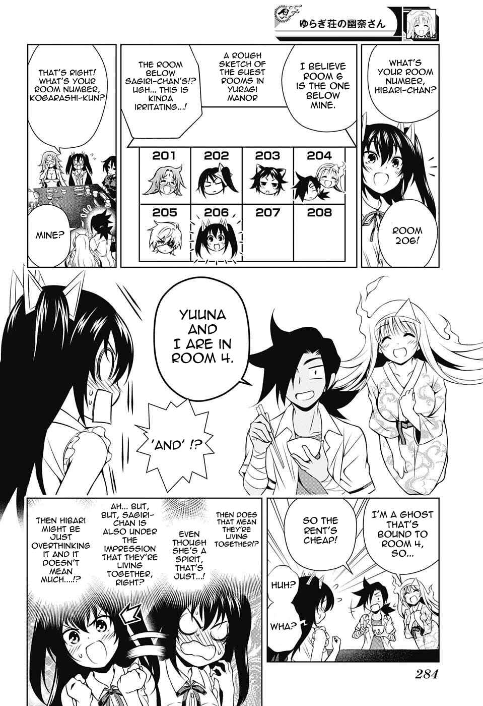 Page 8 Chapter 38 Yuragi-sou no Yuuna-san