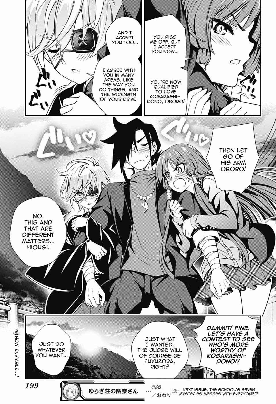 Page 19 Chapter 83 Yuragi-sou no Yuuna-san