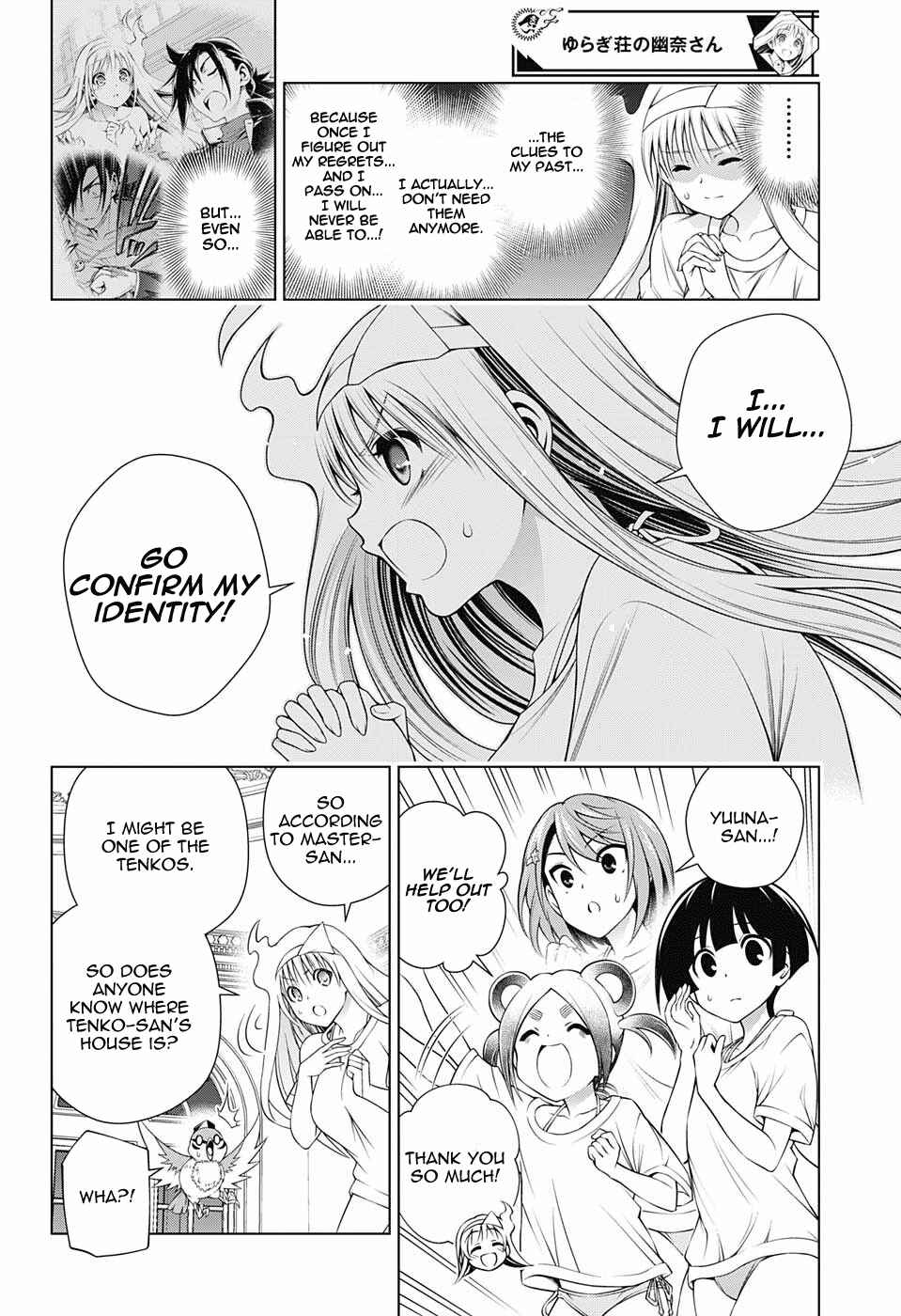Page 8 Chapter 121 Yuragi-sou no Yuuna-san