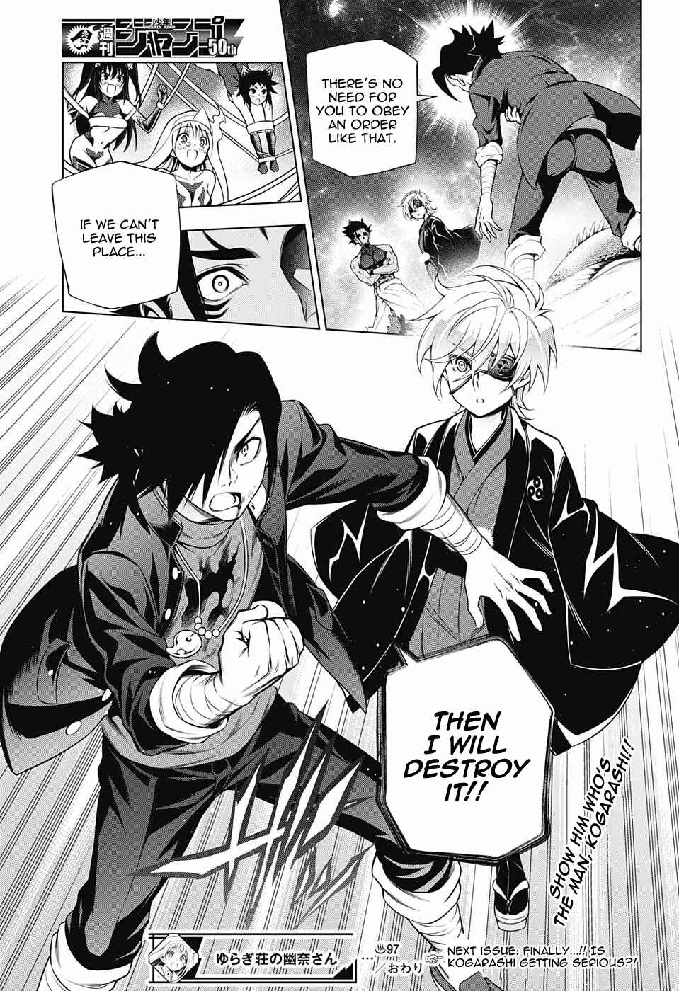 Page 19 Chapter 97 Yuragi-sou no Yuuna-san