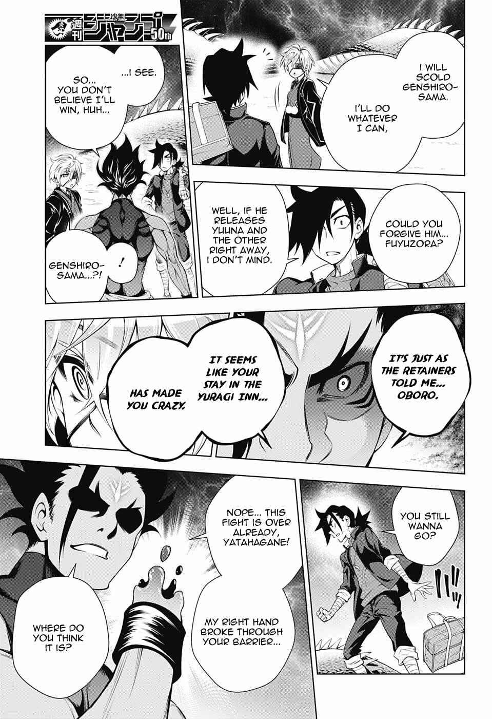 Page 9 Chapter 97 Yuragi-sou no Yuuna-san