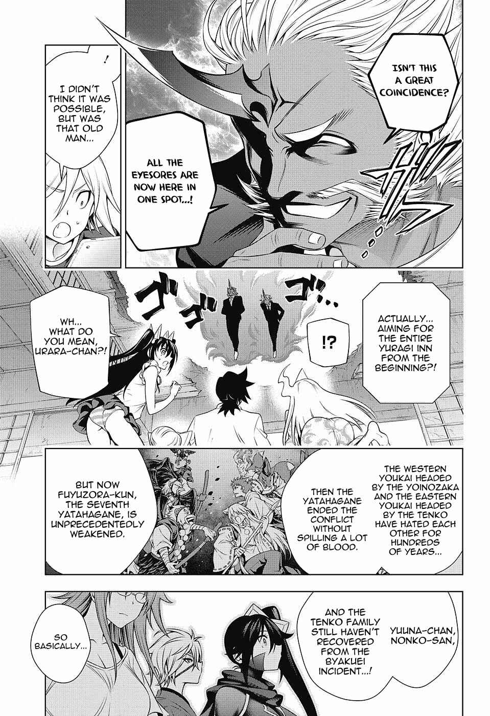 Page 10 Chapter 136 Yuragi-sou no Yuuna-san